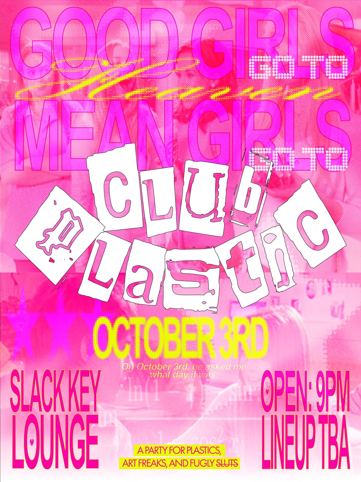 Flyer for Slack Key Lounge